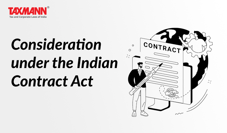 Consideration under the Indian Contract Act