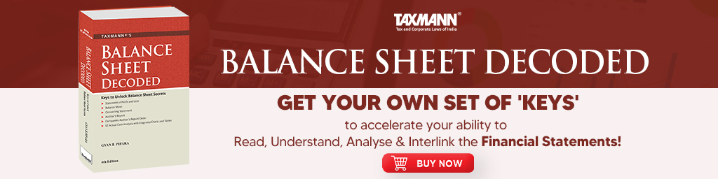 Taxmann's Balance Sheet Decoded