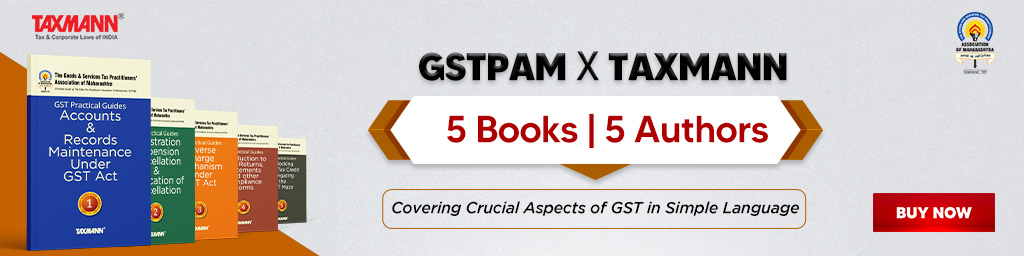 Taxmann's GST Practical Guides COMBO – 2023/2024 Editions | Set of 5 Books